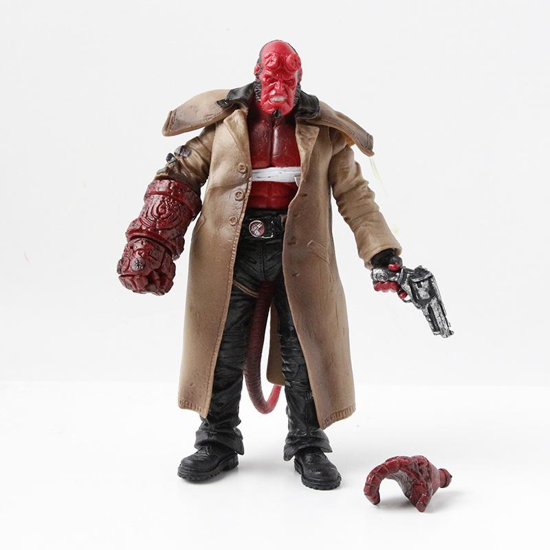 

New Hellboy Movable Figure with Slaughter Gun 18CM