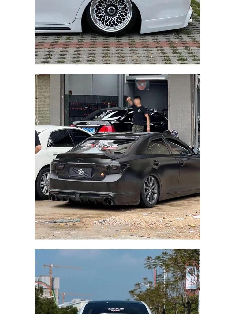 ABS Ducktail Spoiler for Toyota Reiz (2005-2017), tailored fit, no drilling needed.