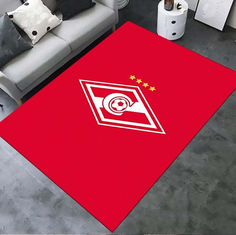 Spartak Moscow Football Club Carpet Rug For Living Room Bedroom Home Sofa Decorationkids Play Nonslip Floor Mat