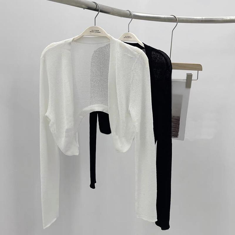 

Женские топы Блузка Защита от солнца Верхняя одежда Шаль Жилет Ледяной шелк One Size