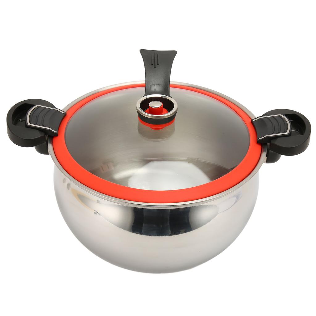7L Kitchen Pressure Cooker Stainless Steel Pressure Cooker Household Soup Mt Pot for Induction Cooker Gas Range