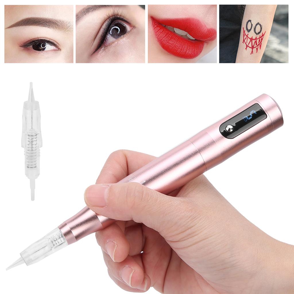 Penna Microblading USB Ricaricabile Macchina per Tatuaggio Sopracciglia e Labbra
