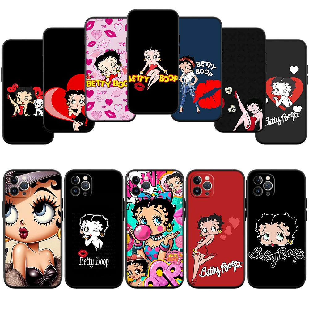 B-Bettys Art B-Boops Phone Case for Samsung Galaxy A11 A12 A13 A15 A52S A53 A55 A56 A70 A71 A72 A73 F06 F16 F56 S10 Plus S10e
