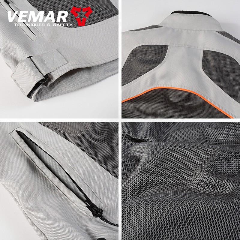 Mens Mesh Motorcycle Riding Jacket Breathable Ventilated Biker Gear With Reflective Stripes Outdoor Cycling