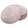 Sinamay Fascinator Base for Women DIY Headwear Millinery Party Hat Base Breathable Round Support Fascinators Accessories