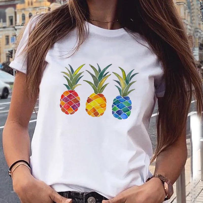 T-shirts Short Sleeve tee  femme Summer Female T- Harajuku Graphic t  Ladies Fashion Tops Tees tshirt
