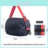Foldable Large Capacity Shopping Bag With Waterproof Oxford Cloth For Travel And Grocery Storage