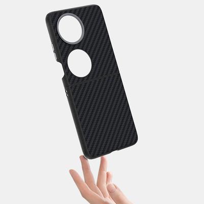For Huawei Pocket 2 Case Magsafe Slim Magnetic Wireless Charger Foldable Carbon Fiber Case Cover Metal Lens Drop Test Grip Funda