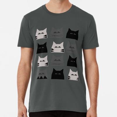 Whimsy Fun Cats S bis 5XL Hergestellt in der AU/USA T-Shirt