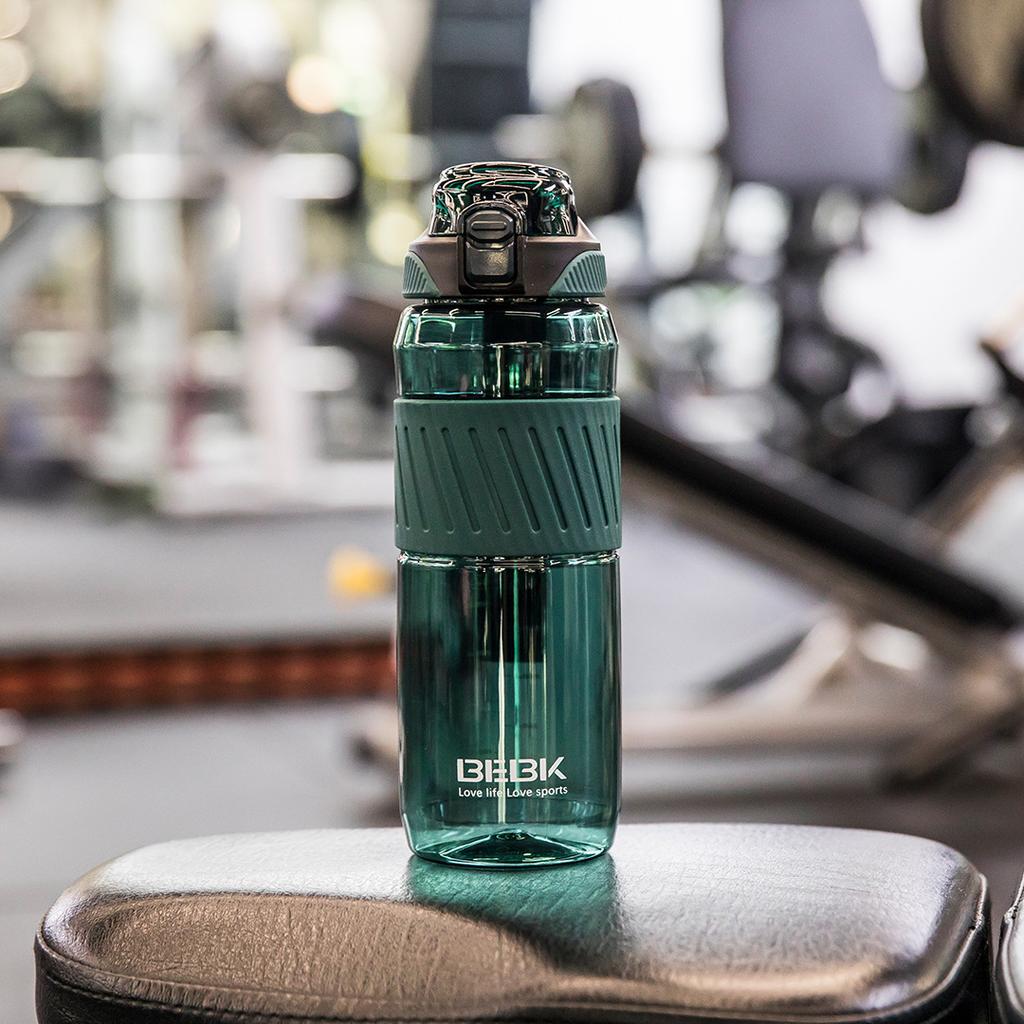 Sports Water Cup Men and Women Straight Drinking Pot Student Plastic Cup Fitness Portable Portable Cup Outdoor Fall Prevention