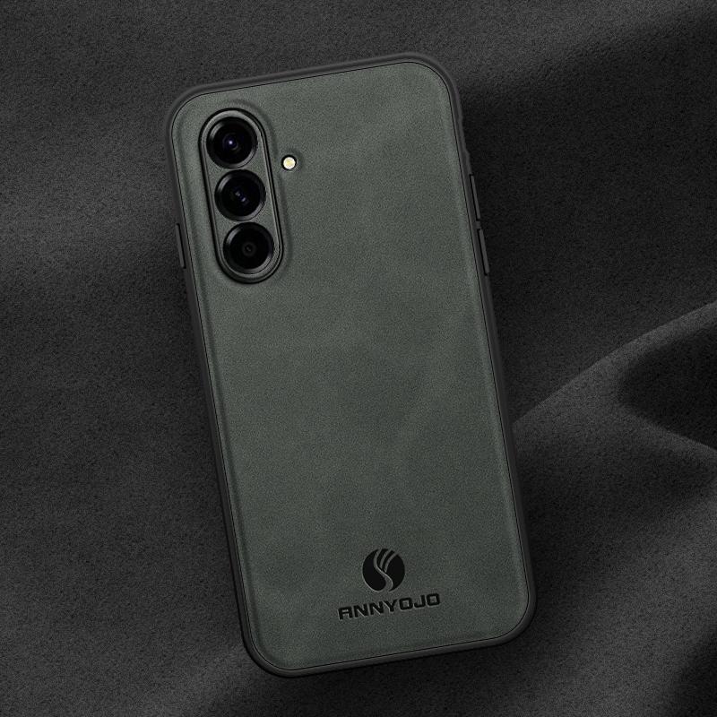 Slim Leather Anti-Slip Coque Case for Samsung Galaxy A57 5G S26 Ultra A56 A55 A17 A16 A36 A37 S25 FE S23 S24 Plus Phone Bag
