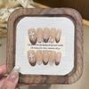 French Hand-painted Star Polka Dots Pure Hand-worn Nail Cross Whitening Advanced Sense Nail Patch Fake Nails