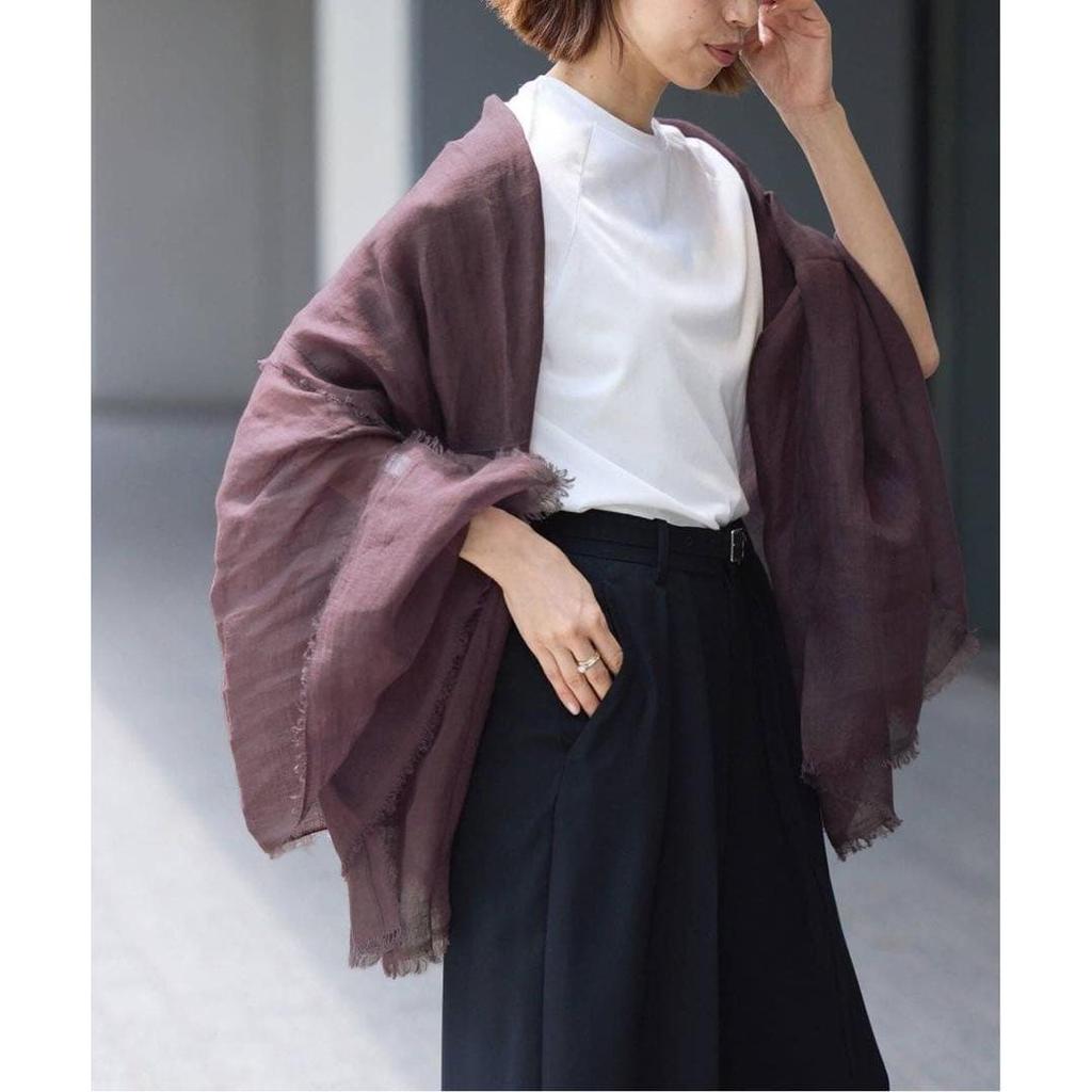 Used NIMNIMDUAI LINEN GAUZE STOLE