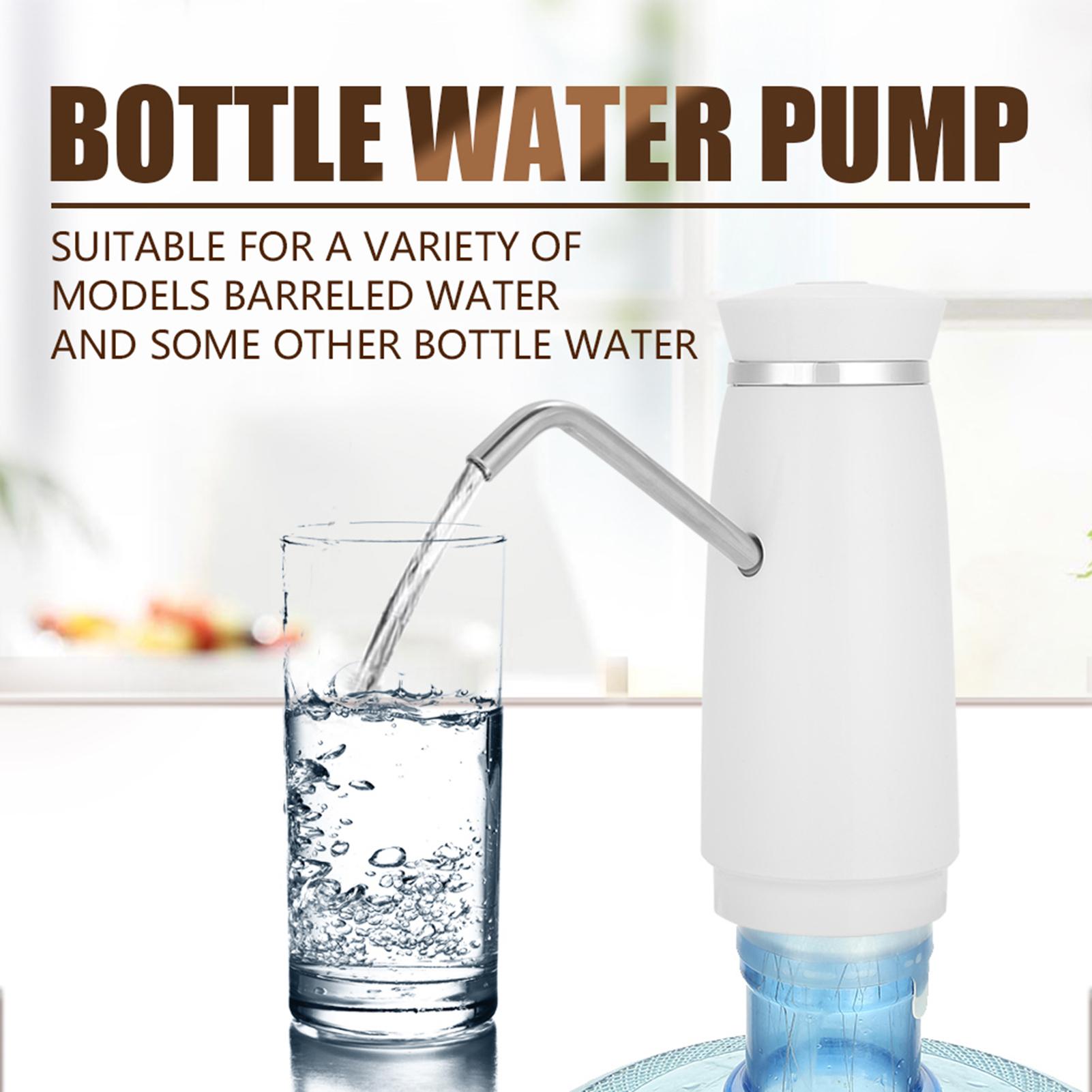 

Portable USB Fast Charging Electric Automatic Bottle Drinking Water Pump Dispenser білий