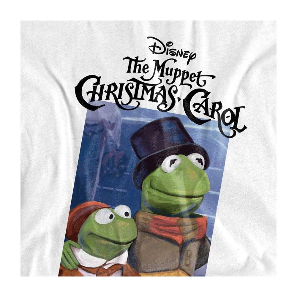 Die Muppets Weihnachtsgeschichte Unisex Erwachsener Kermit Ringgesponnene Baumwolle T-Shirt