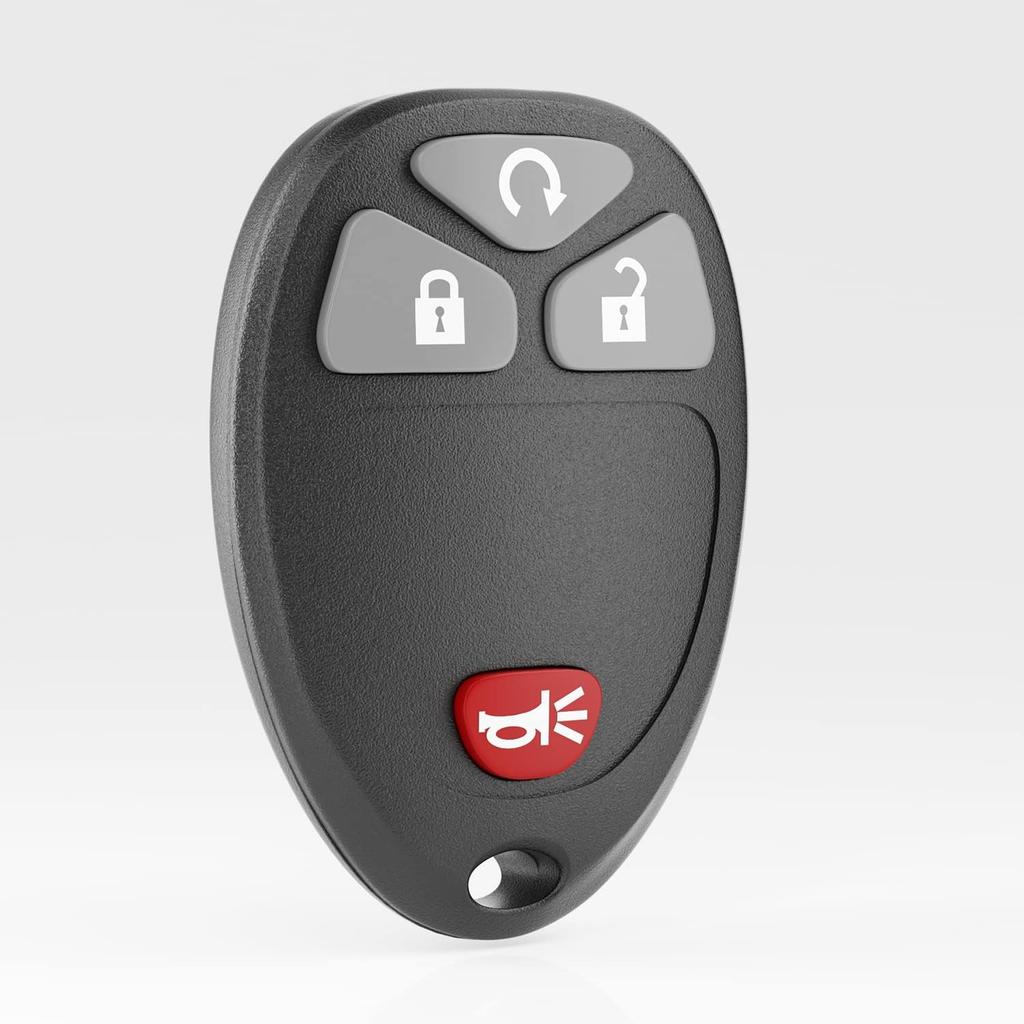 Car Key Fob Keyless Entry Remote fits Chevy Suburban Tahoe Traverse/GMC Acadia Yukon/Enclave/Saturn Outlook OUC60270, OUC60221, Set of 2