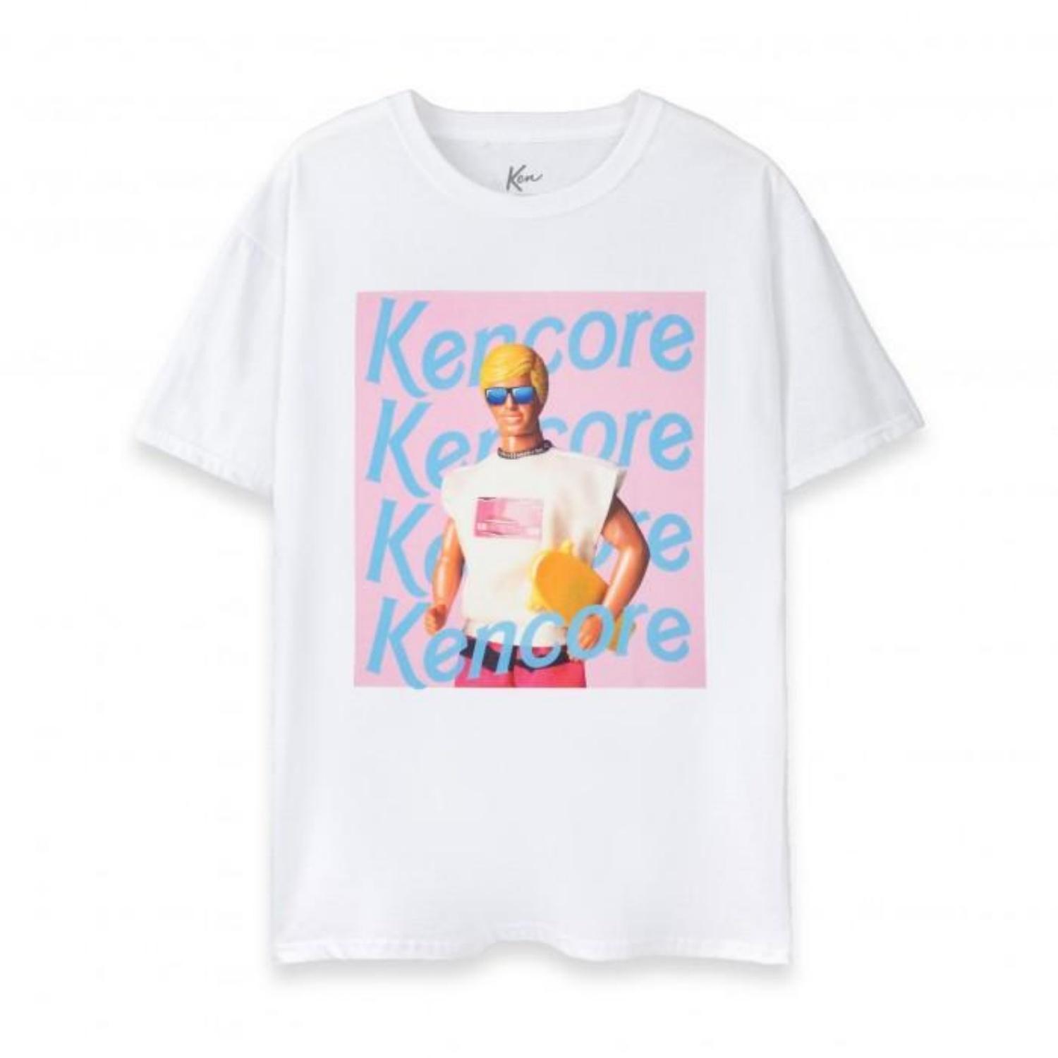 barbie Mens Kencore Short-Sleeved T-Shirt S чёрный