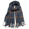 Plaid Scarf Women's Autumn and Winter Fashion New Versatile Long Tassel Shawl Korean Style Student Retro Warm Scarf