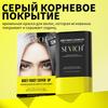 Bâton de coloration capillaire 2 en 1 avec peigne Noir Marron Café Longue durée Temporaire Coloration capillaire Couvre les cheveux blancs Stylo pour la ligne des cheveux Lavable