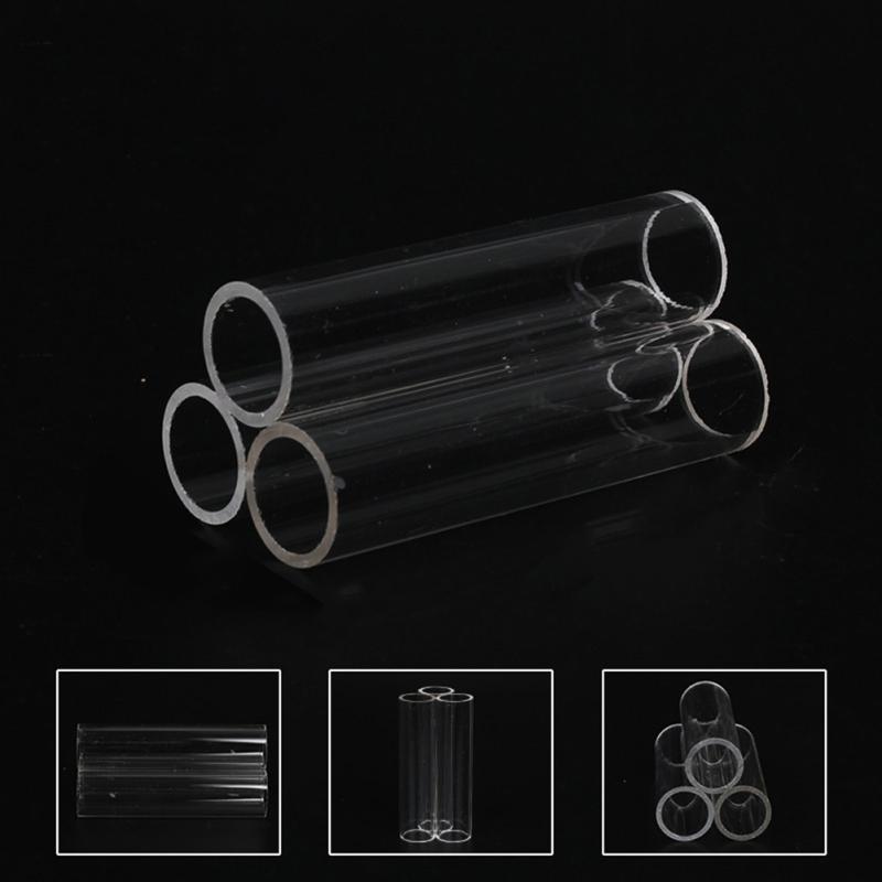Transparent Fish Shrimp Breeding Hide Tube Shelter 3/6/7/10 Tubes Fish Tank Aquarium Decoration