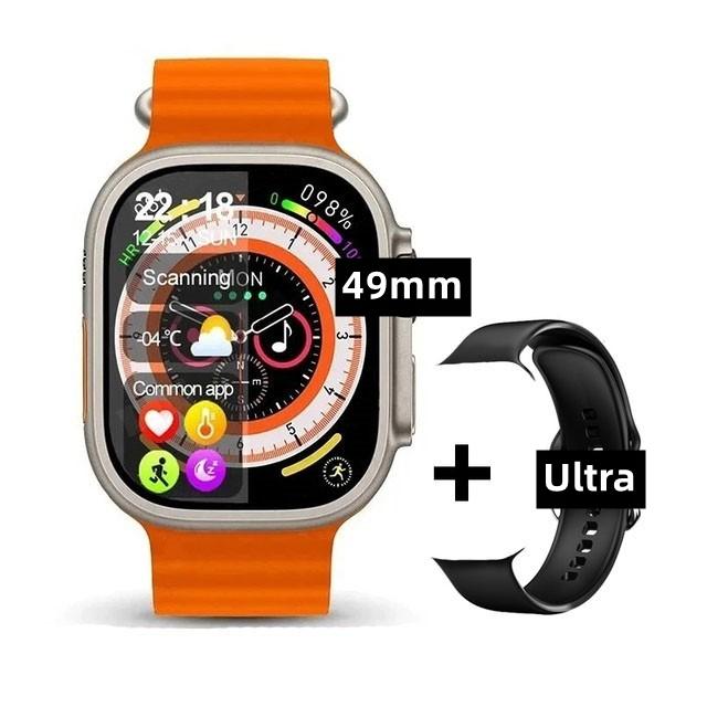 Gps Smartwatch 49mm Ultra 9 Połączenie Bluetooth Nfc Kompas Śledzenie Trasy Ip68 Smartwatch Microwear U9 Ultra Smart Watch Dla Mężczyzn Kobiet