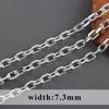 C219 1m/lot 18K Gold Rhodium Plated Copper Nickel Free DIY Jewelry Link Chain for Bracelet Necklace Making for Gift Wedding