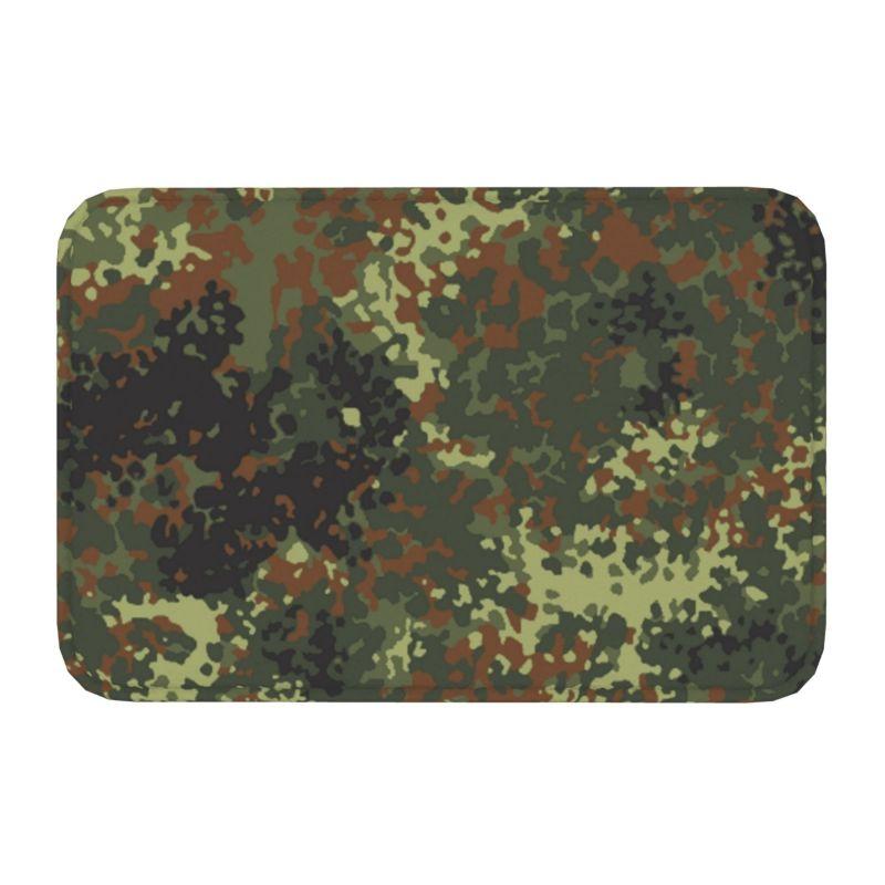 Custom Camouflage Army Air Force Blue Doormat Mat Anti-Slip Military Camo Bathroom Kitchen Garden Rug Carpet 40*60cm