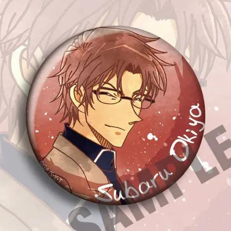 Detective Conan Anime Badge Pin Anime Merchandise Brooch Keychain Poster Akai Amuro Tooru Cute Collectible Gift for Fans