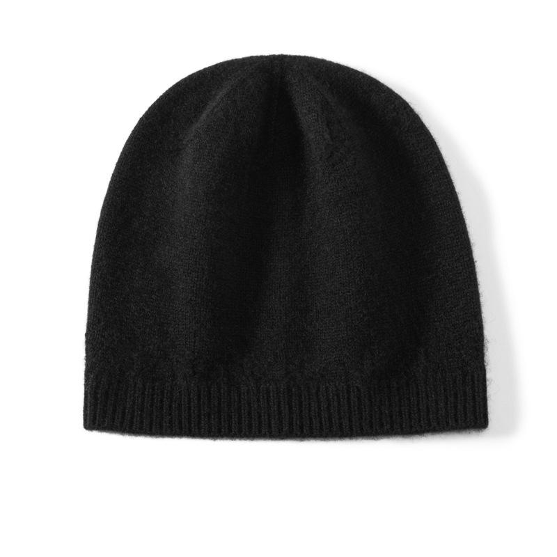 Damen Kaschmir Wolle Gestrickte Mütze: Warm, Stilvoll und Vielseitig für Herbst und Winter.