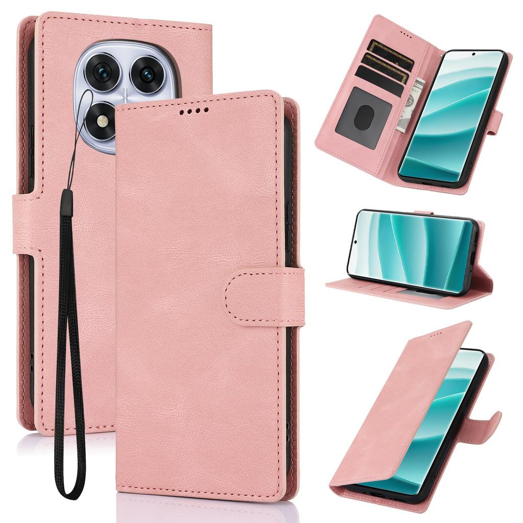 For Xiaomi Poco M8 Pro 5G/Redmi Note 15 Pro+ 5G (Global) Case PU Leather Phone Cover with Wallet Stand