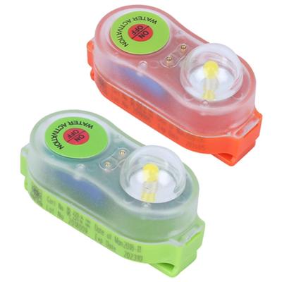 1pc New Waterproof LED Life Jacket Light Self-Lighting Lightweight LED Life Vest Light LED Safety Light Outdoor Accessories
