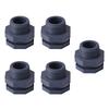 5Pcs Fish Tank Bulkhead Pipe Joints PVC Plastic Water Tank Connector Garden Socket Water Tank Joint Easy To Install