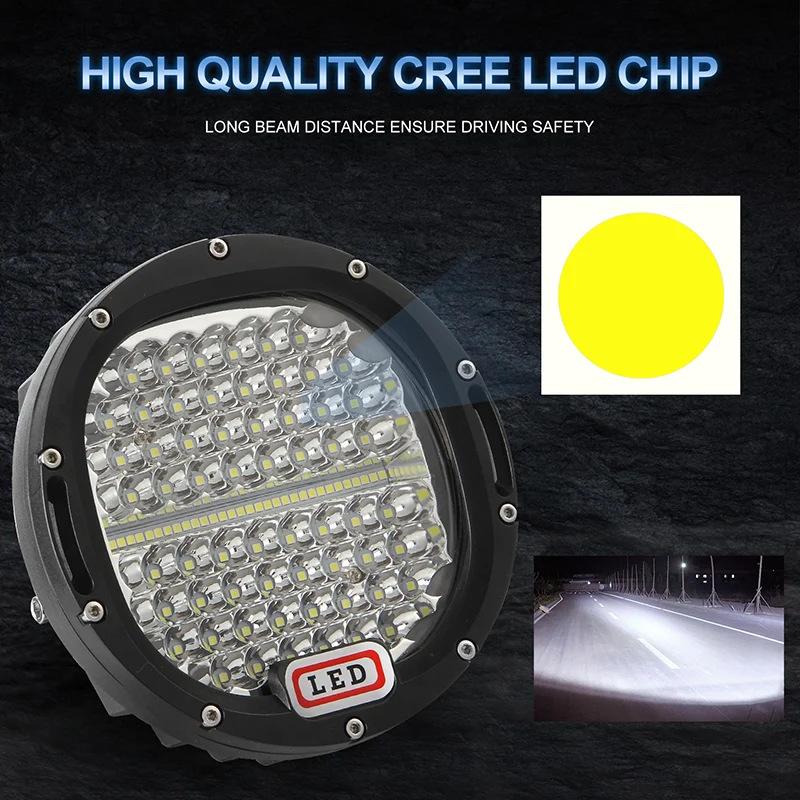 4WD Spot LED Roof Work Light for Lorry 7Inch 300W IP68 Offroad SUV Pickup Truck