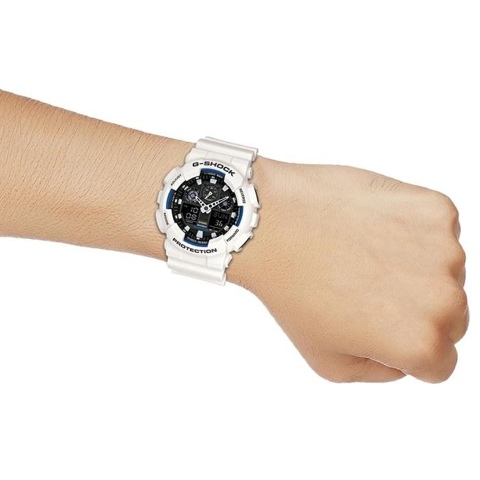 G-Shock Casio GA-100B-7ADR White
