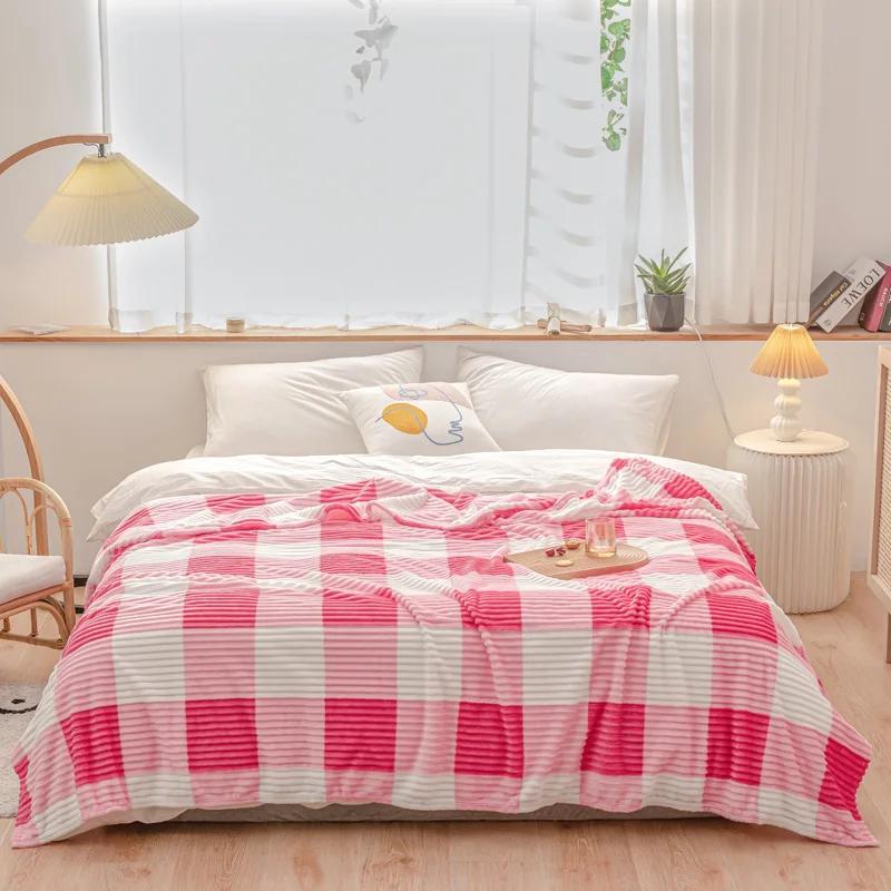 

Фланелевые простыни, теплые молочные одеяла, односторонние и двухсторонние флисовые одеяла, летние тонкие одеяла, покрывала 70cmX100cm