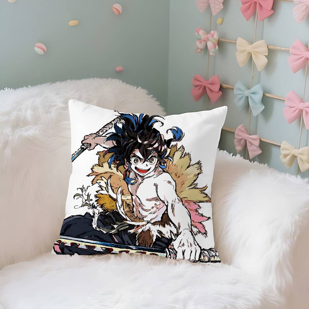 

Cue LinosukeS Kawaii Case Plush Fabric Soft Pillowcase Double Sided Print Cushion Cover Household Gifts 40x40CM(16x16in)