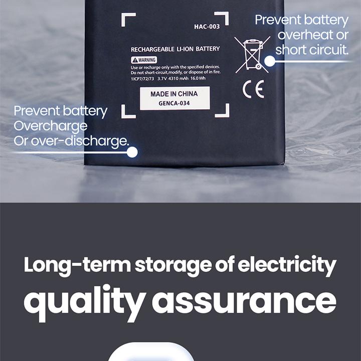 OSTENT 4310mAh 3.7V HAC-003 Rechargeable Battery for Nintendo Switch Game Console Replacement Battery with Repair Tool Kit
