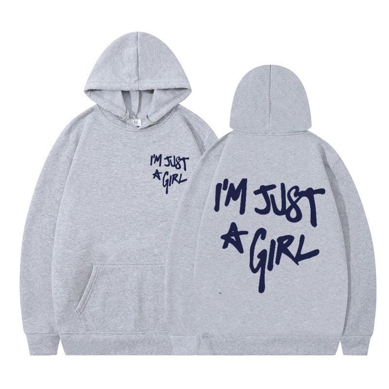 Unisex Übergroßer Kapuzenpullover Mit Kräftigem Buchstabenaufdruck Lässiger Pullover Herbst