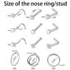 Bestselling Piercing Tool Set: 103pcs & 153pcs Lip Studs, Eyebrow & Ear Studs, Navel Rings, Full Body Piercing Kit