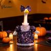 Easy to Change Goose Outfit 1 Set Christmas Porch Outfit, Lace Princess Dress, Halloween Fabric Dress Costume for 23 Inch Statue, Garden Lawn