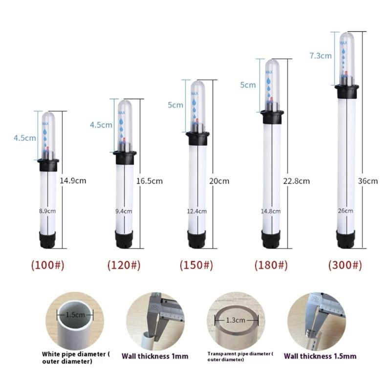 Buoy Water Level Gauge Hydroponic Plant Water Level Indicator Meter for Indoor Potted Plant Water Shortage Reminder