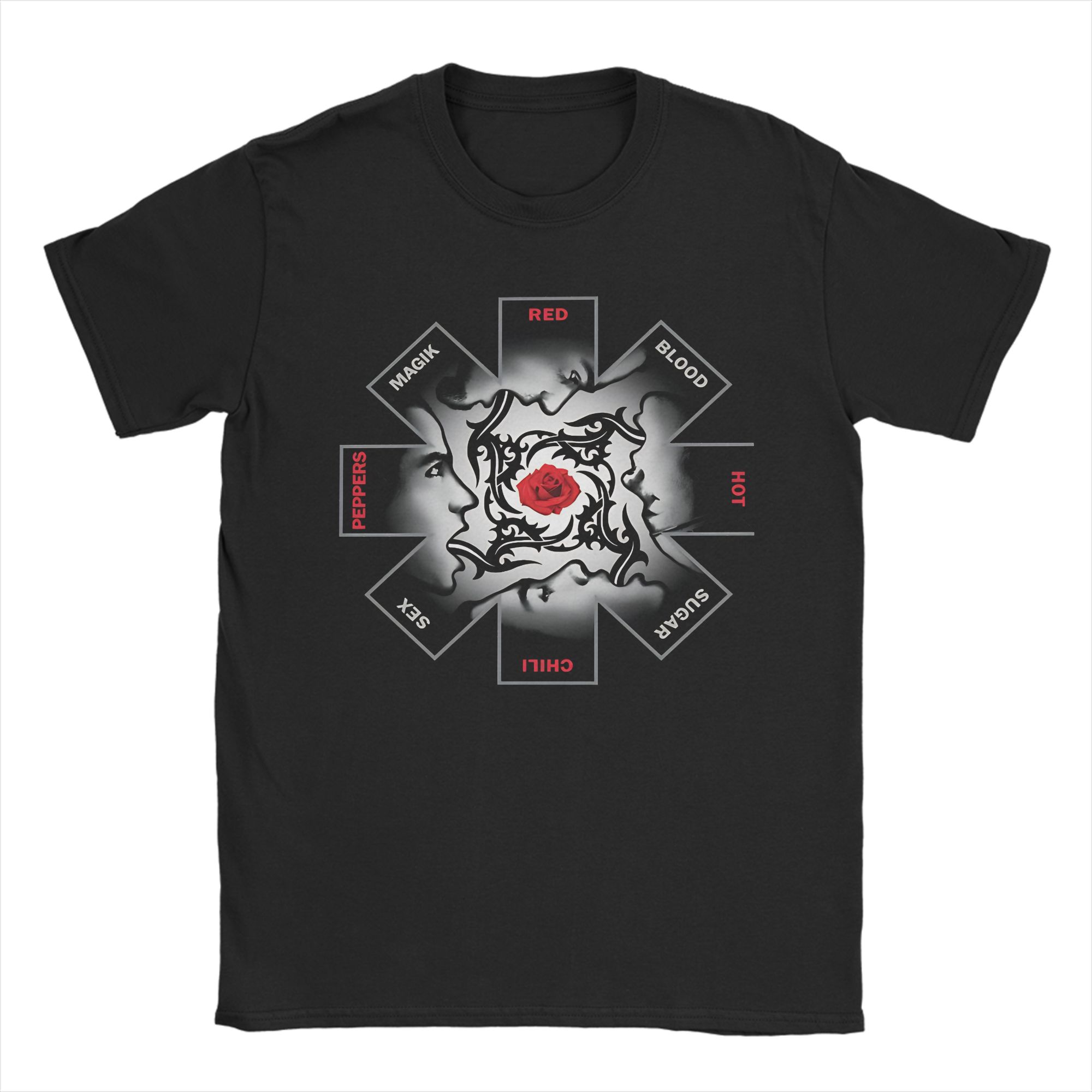 

Streetwear T-Shirt Beach RHCP Red Hot Chili Peppers Novelty T Shirts Cotton Tshirt for Men s Awesome Short Sleeve Tops 5XL різнокольоровий