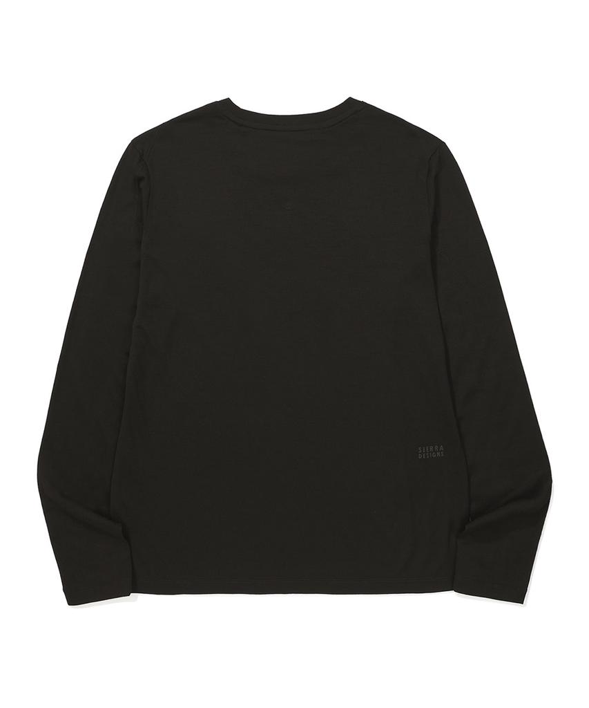 SIERRA DESIGNS W) Sierra Wool Long Sleeve Women'S Black