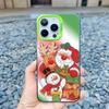 Merry Christmas Day Phone Case For iPhone 15 14 Plus Pro Max 13 12 Pro Max Mini 11 Shockproof Laser Matte Back Phone Cover Funda