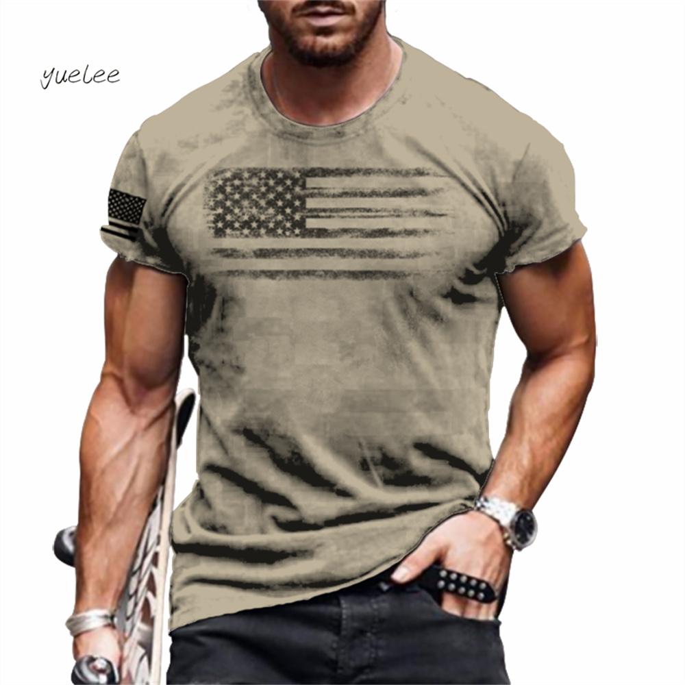 Men's T-Shirt Fashion Design Simple Printed Short Sleeve T-Shirt Oversized Sports Round Neck Tops Summer Men's Casual Clothing