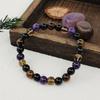 Festive Gifts Amethyst Tiger Eye Black Onyx Smoky Quartz Beaded Bracelet Natural Fashion Jewelry For Men Women Daily Wear GiftDaily Wear Gift