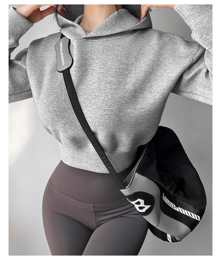 2025 Stylish American Winter Hooded Sweatshirt: Versatile, Loose Fit, High-Waisted, Trendy Top