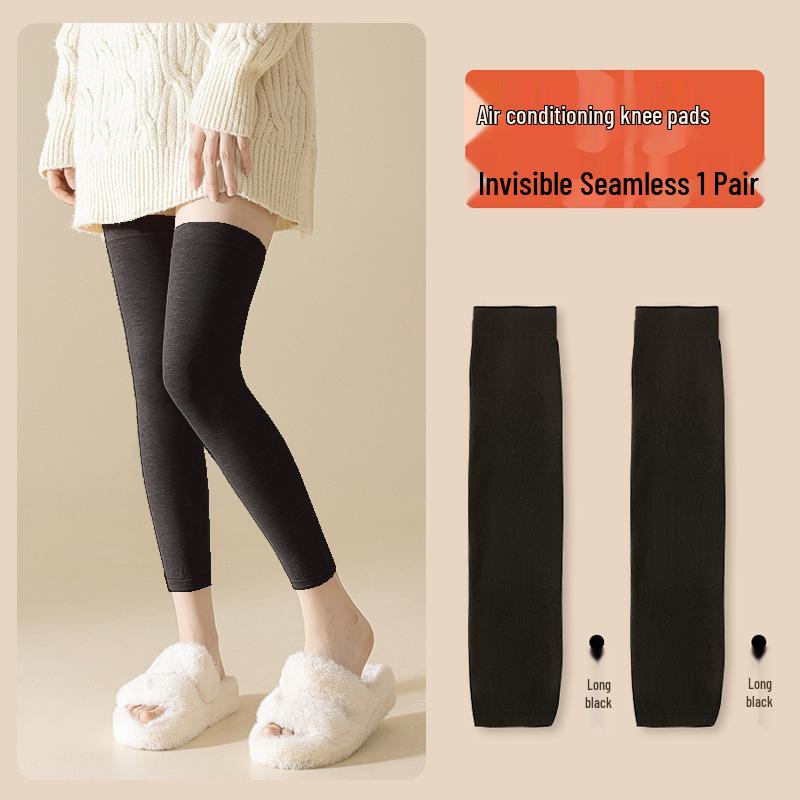 Unisex Air-Conditioned Cotton Knee Pads: Warm, Lightweight, Breathable, Non-Slip, Seamless, Lengthened
