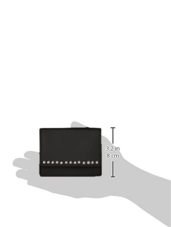 Card Case CardCoinPurseWithStuds Black [J&M Davidson] SCCP-1XX-SCXX Women's [Item]