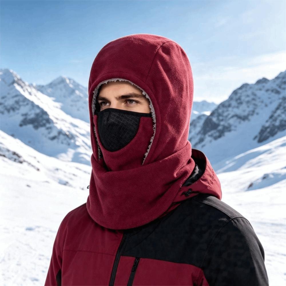 Warm Balaclava Hat Waterproof Face Neck Warmer Unisex Neck Gaiter Skiing